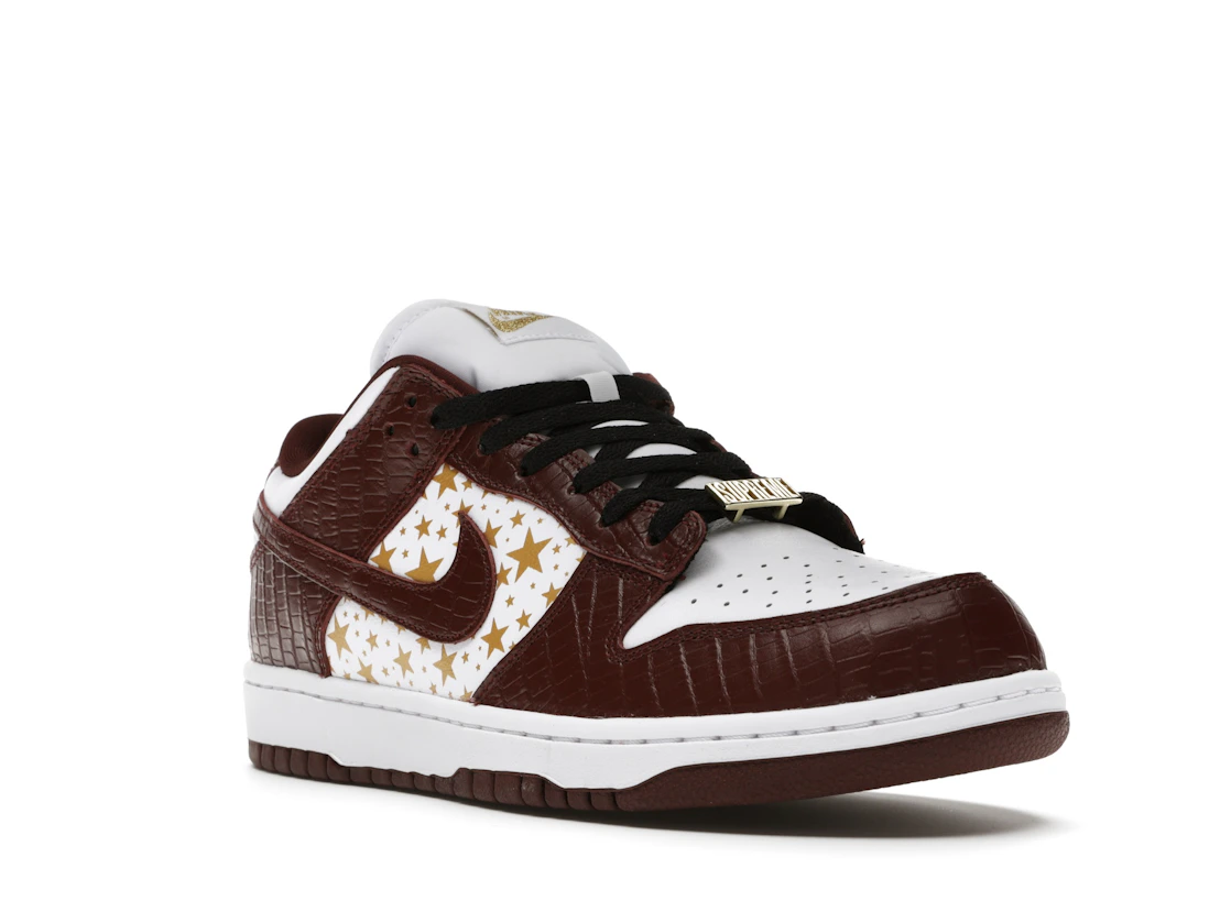 Vue 6 de Nike SB Dunk Low Supreme Stars Barkroot Brown (2021)