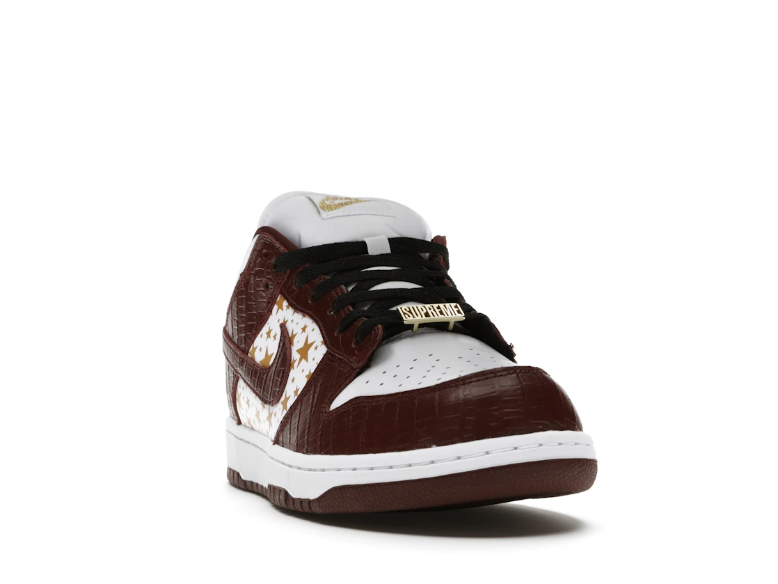 Vue 8 de Nike SB Dunk Low Supreme Stars Barkroot Brown (2021)