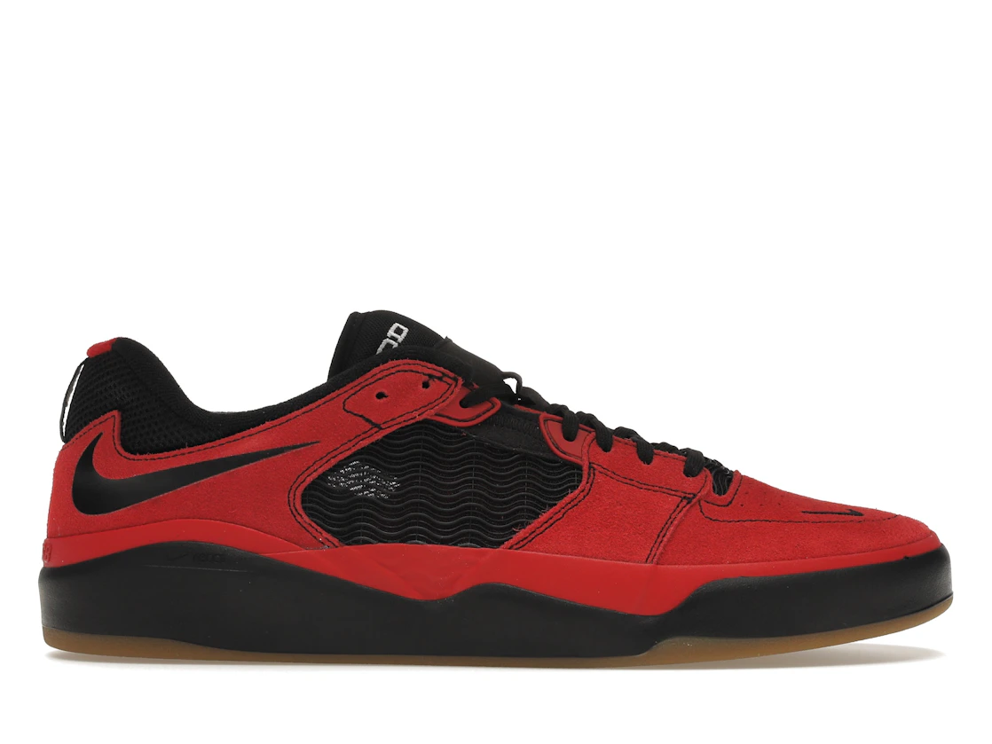 Vue 1 de Nike SB Ishod Wair Varsity Red Black Gum