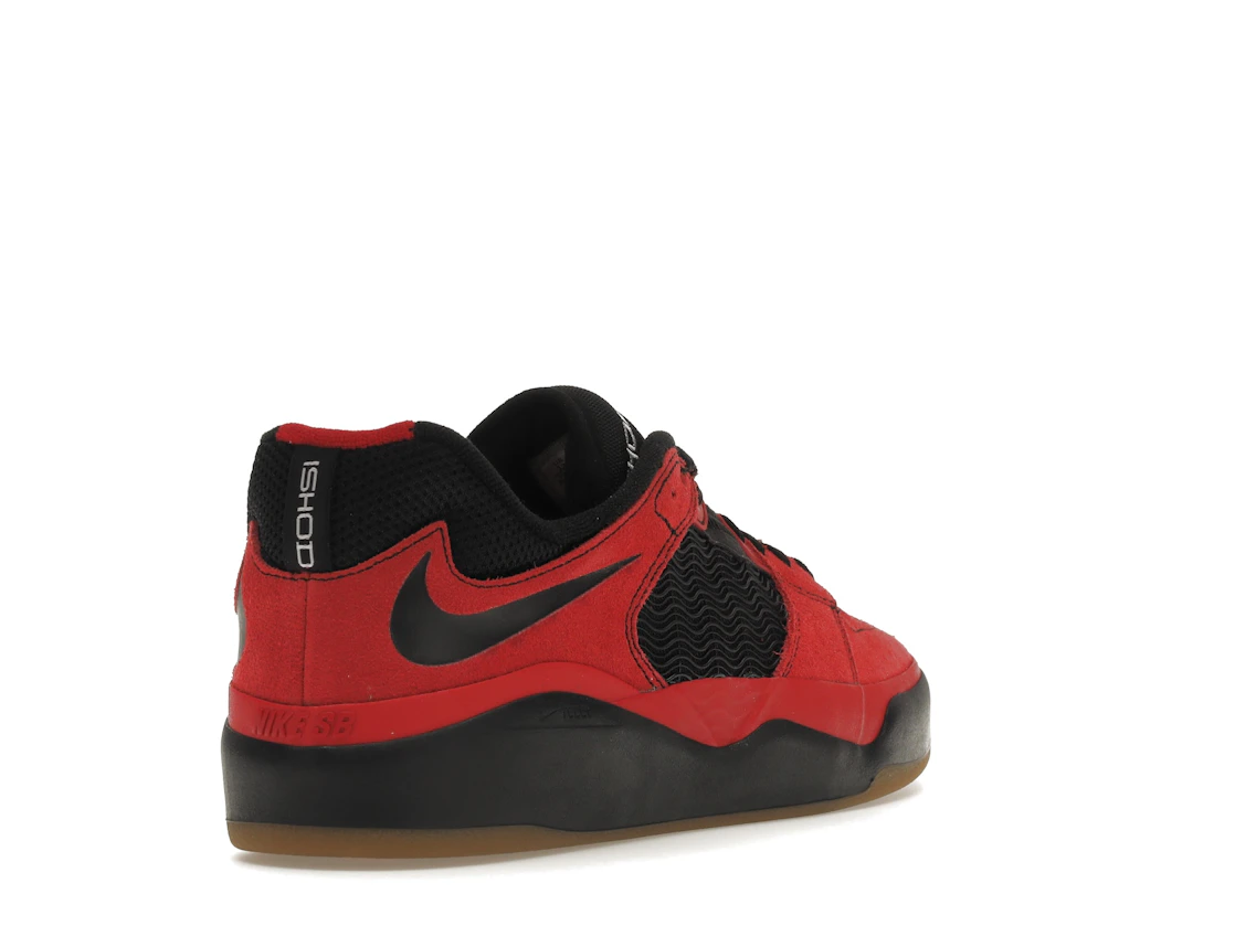 Vue 31 de Nike SB Ishod Wair Varsity Red Black Gum