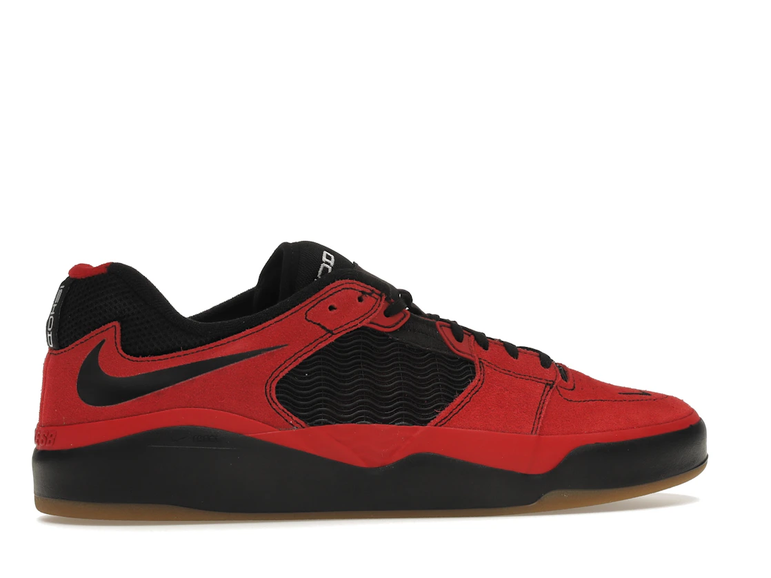 Vue 35 de Nike SB Ishod Wair Varsity Red Black Gum