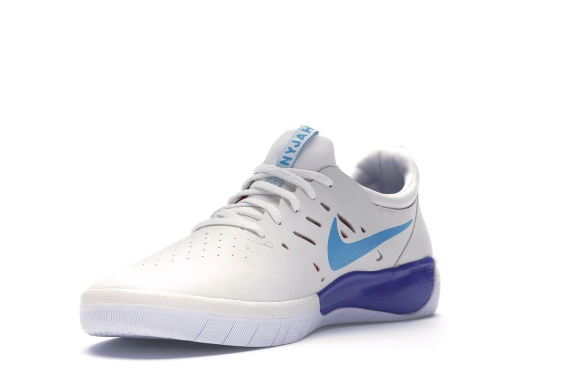 Vue 14 de Nike SB Nyjah Summit White Light Blue Fury