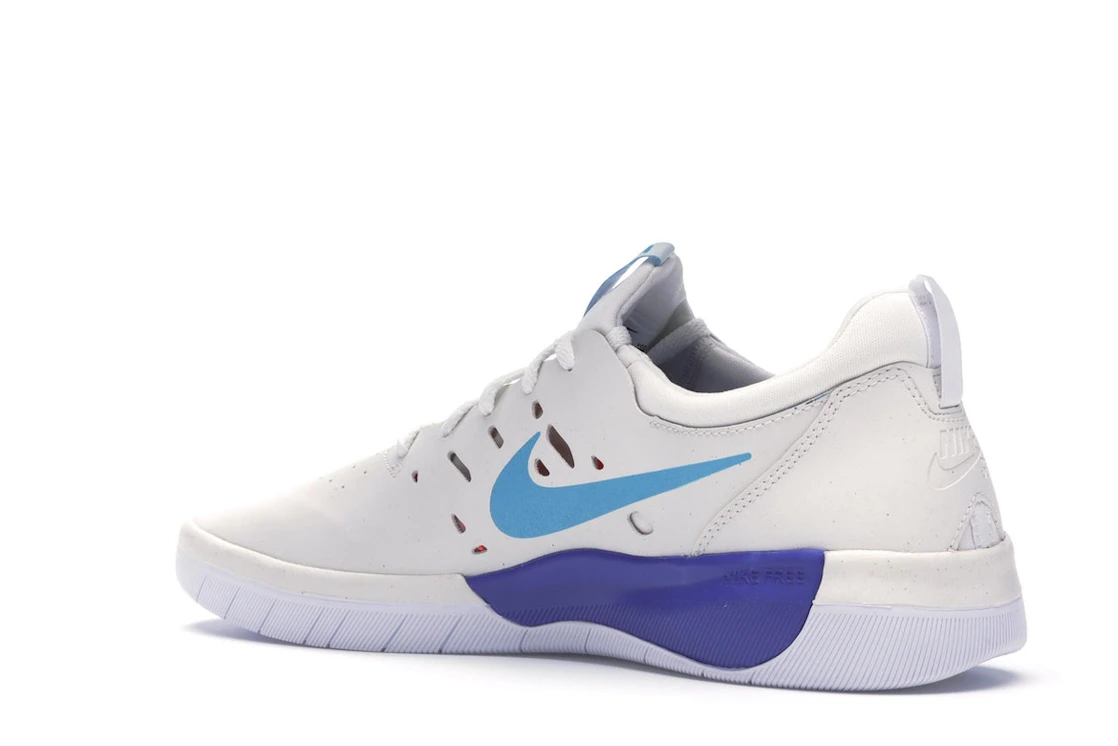 Vue 23 de Nike SB Nyjah Summit White Light Blue Fury