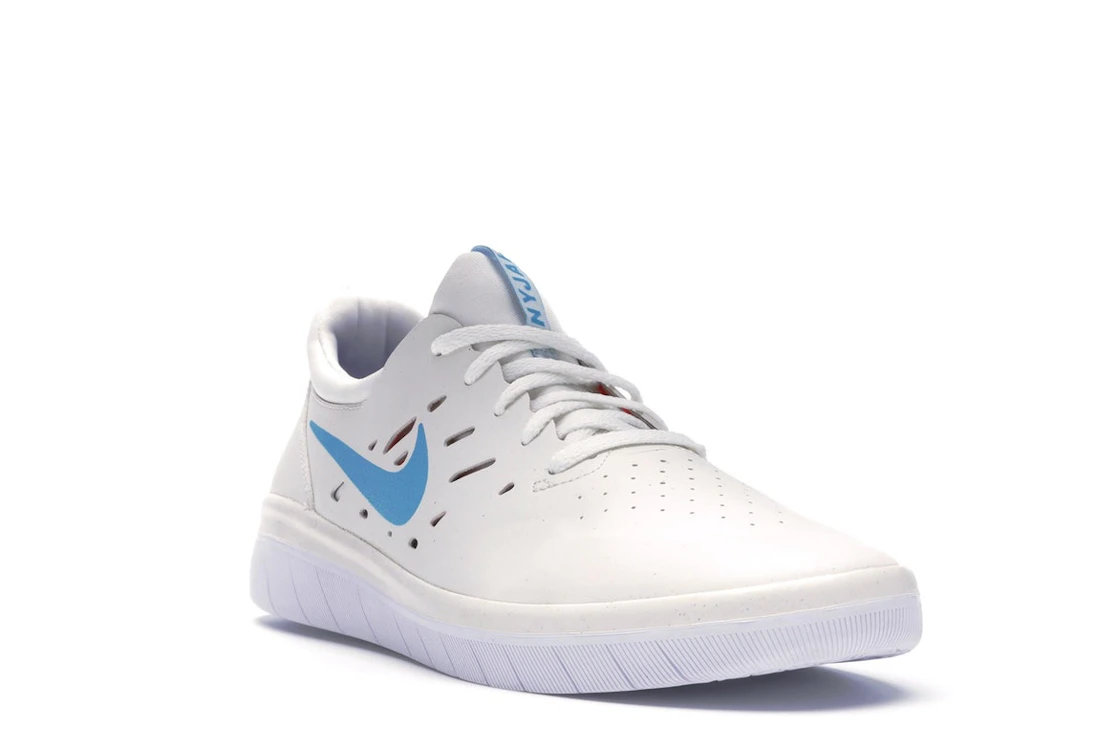 Vue 7 de Nike SB Nyjah Summit White Light Blue Fury