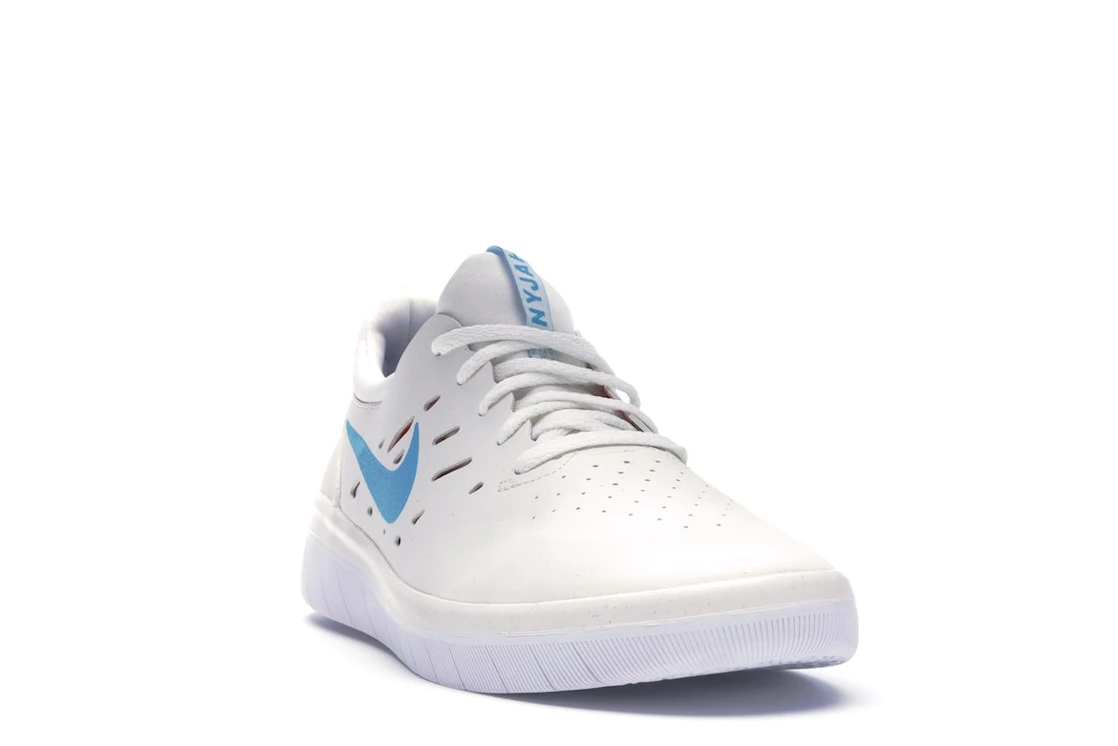 Vue 8 de Nike SB Nyjah Summit White Light Blue Fury