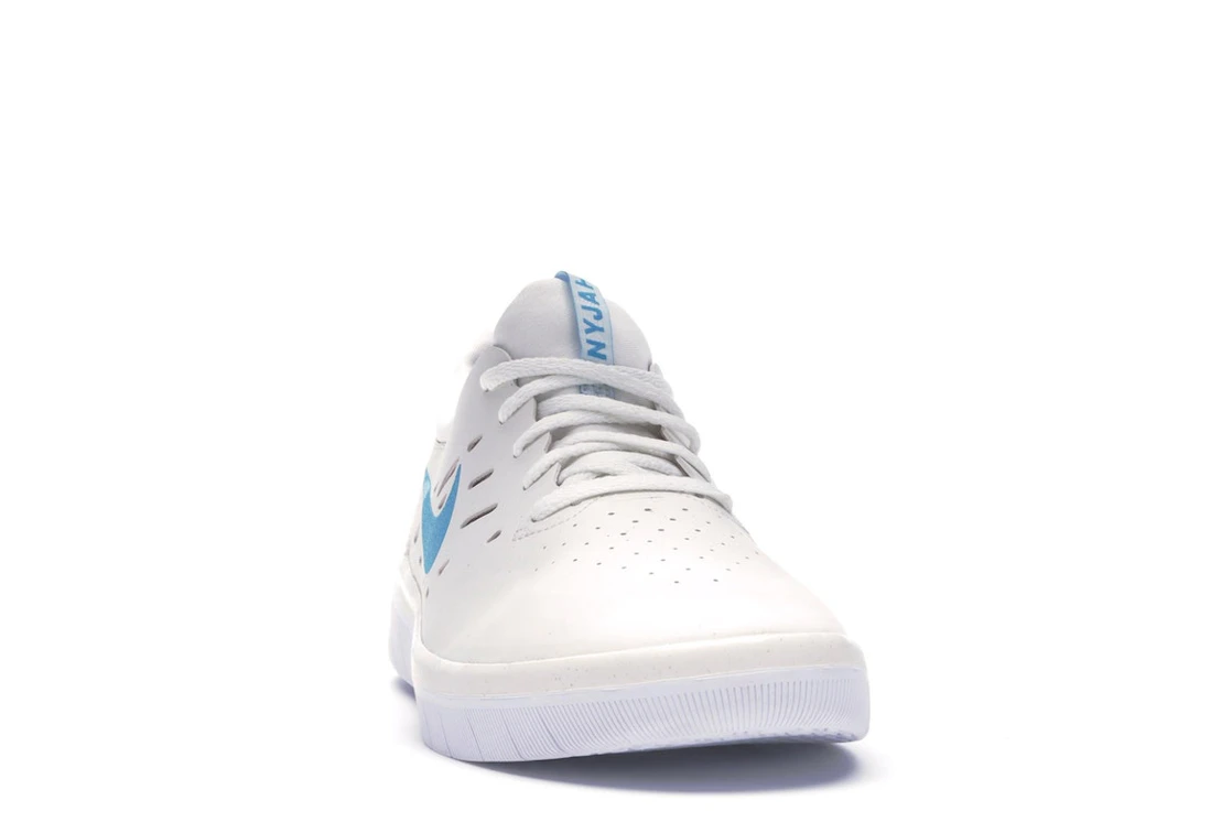 Vue 9 de Nike SB Nyjah Summit White Light Blue Fury