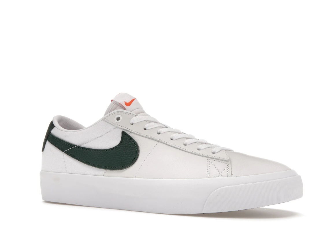 Vue 4 de Nike SB Zoom Blazer Low Pro GT ISO White Pro Green