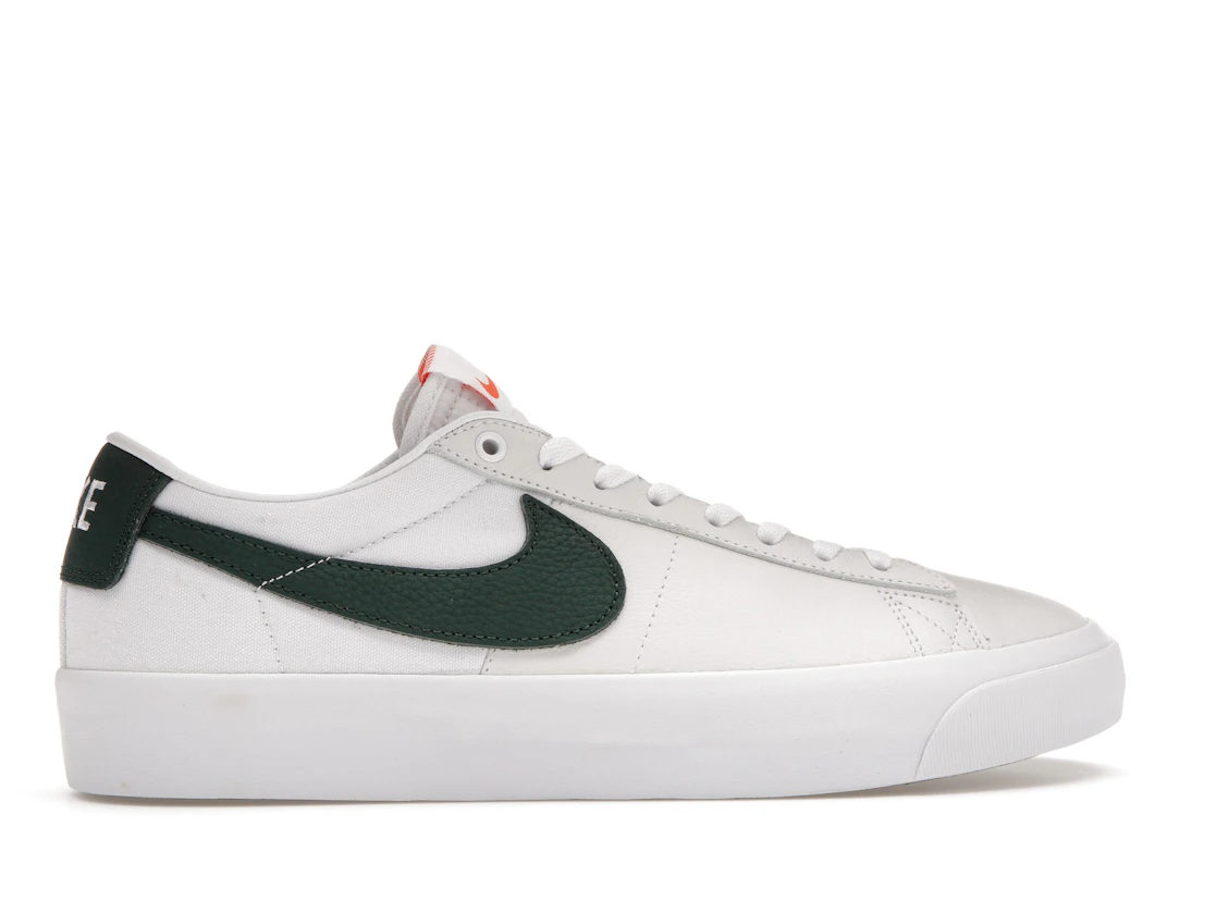 Vue 36 de Nike SB Zoom Blazer Low Pro GT ISO White Pro Green