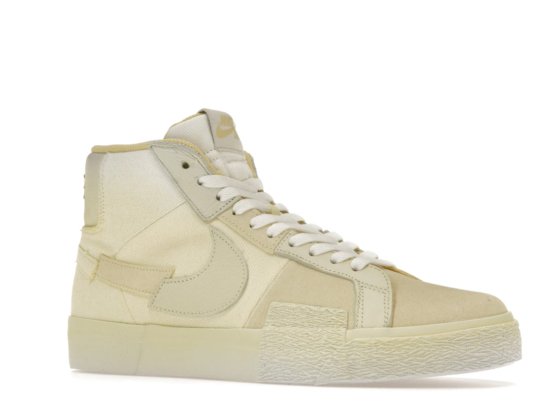 Vue 4 de Nike SB Zoom Blazer Mid PRM Lemon Wash