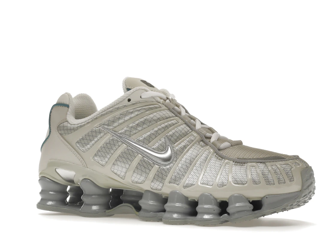 Vue 4 de Nike Shox TL Light Bone Metallic Silver Cool Grey
