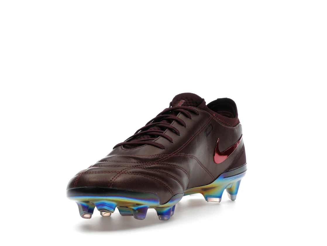 Vue 13 de Nike Tiempo Legend 10 Elite Luxe FG Montebelluna Leather Port Wine
