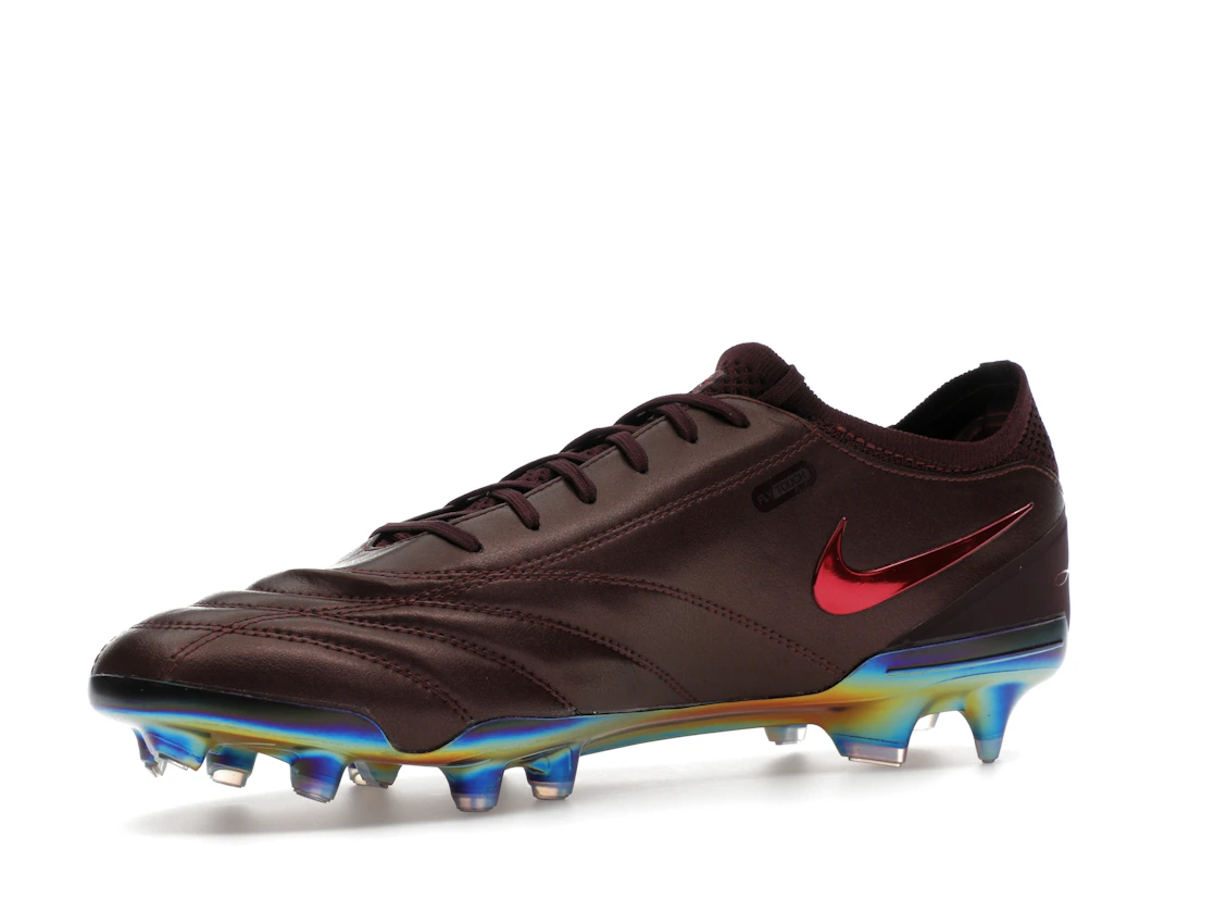 Vue 16 de Nike Tiempo Legend 10 Elite Luxe FG Montebelluna Leather Port Wine