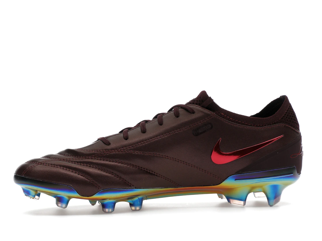 Vue 18 de Nike Tiempo Legend 10 Elite Luxe FG Montebelluna Leather Port Wine