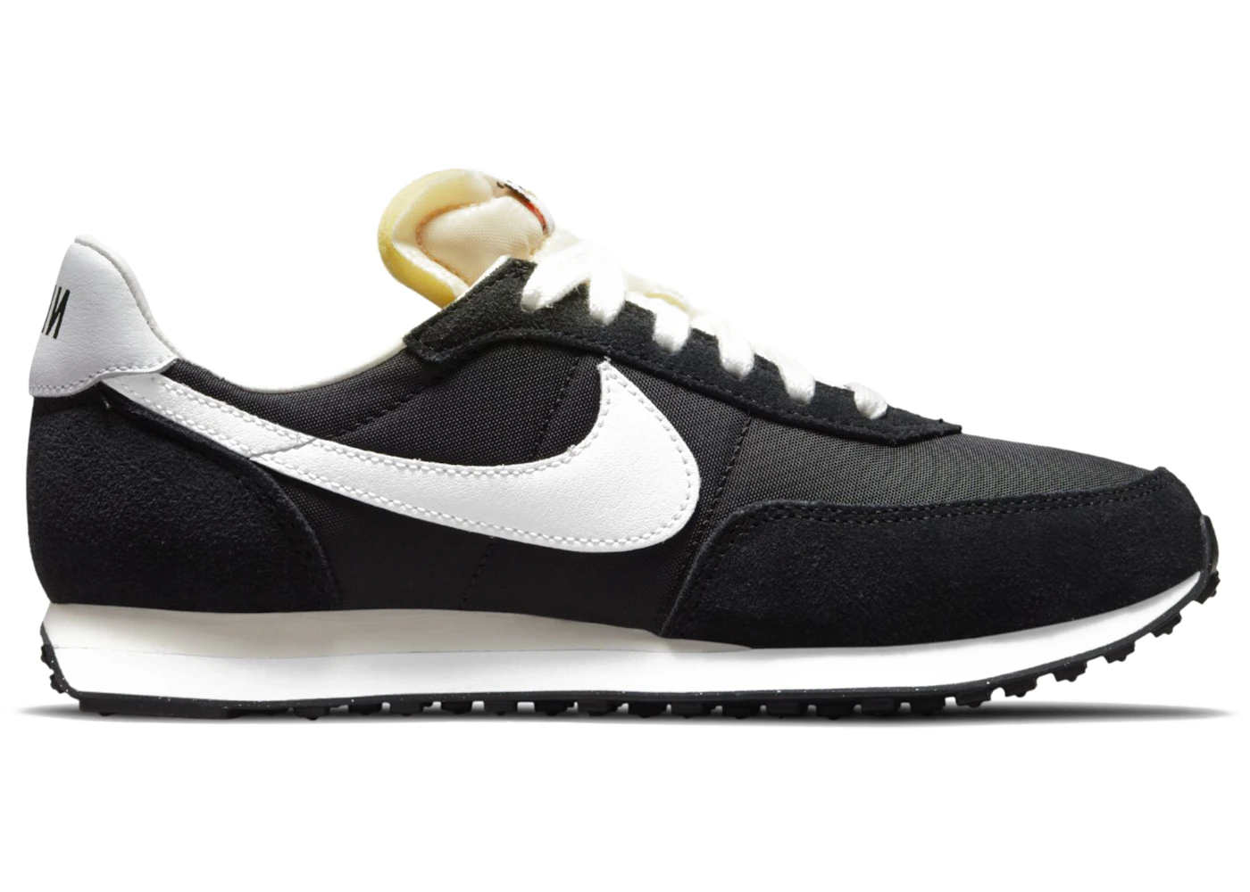 Nike Waffle Trainer 2 Black White (GS)