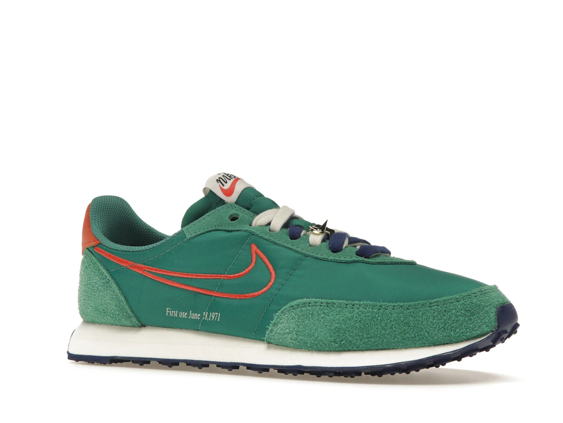 Vue 4 de Nike Waffle Trainer 2 First Use Green Noise
