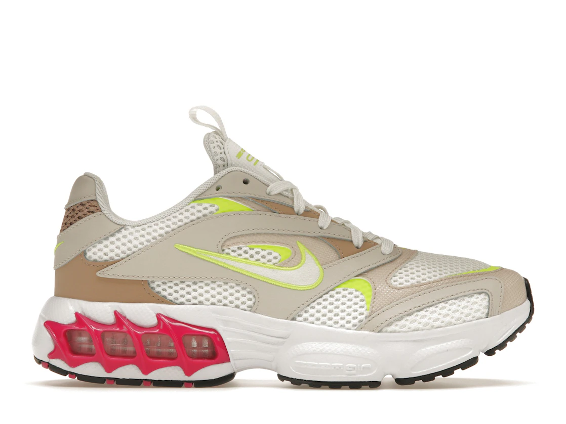 Vue 1 de Nike Zoom Air Fire White Light Orewood Brown 