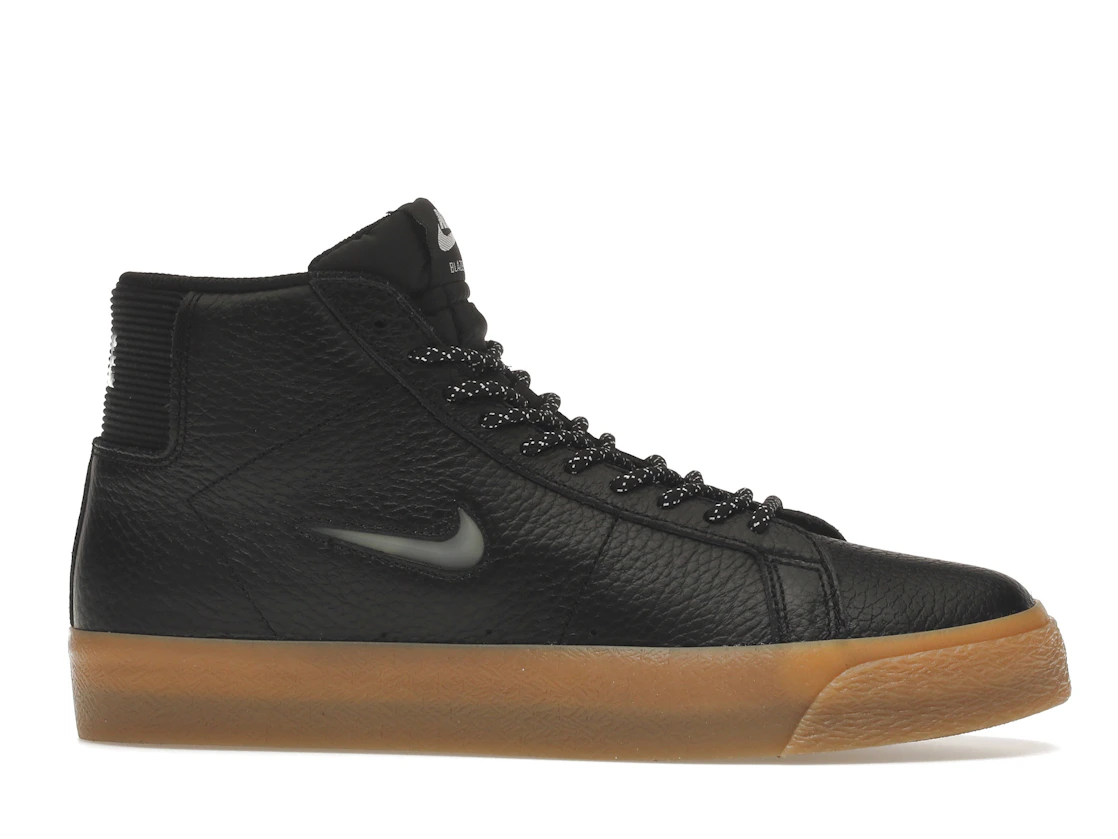 Vue 2 de Nike Zoom Blazer Mid Premium SB Black Gum Jewel