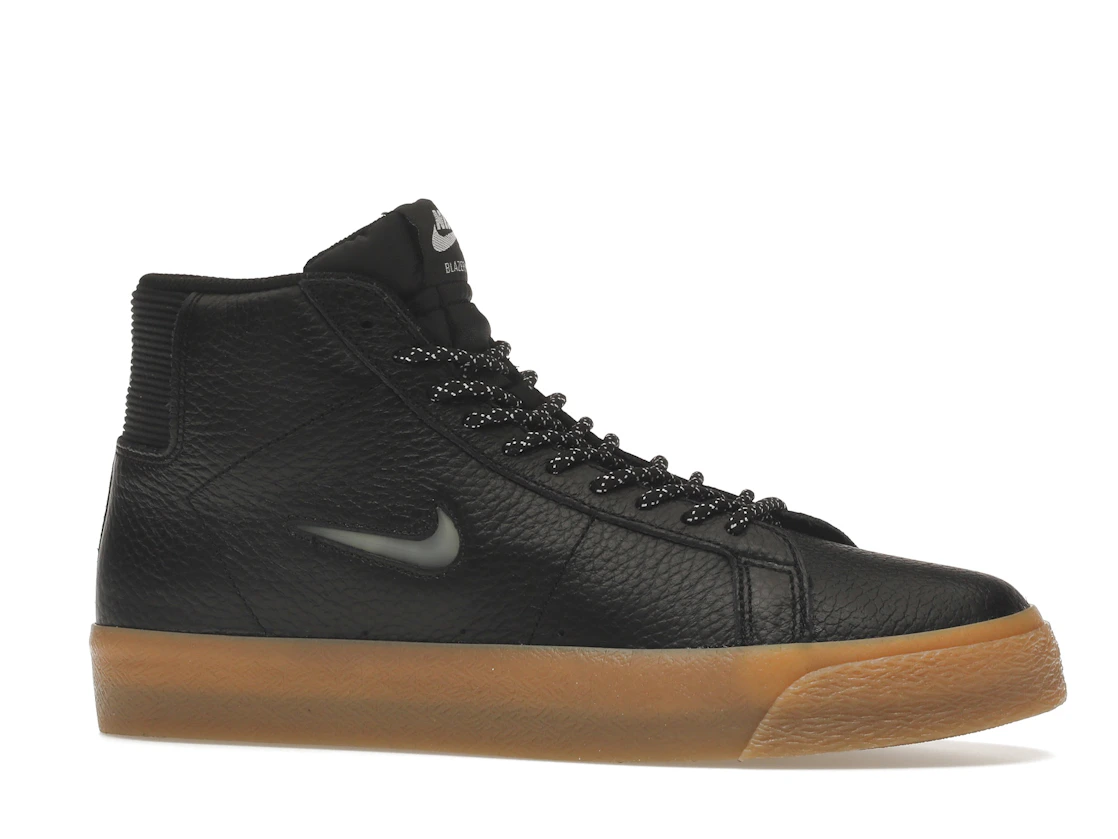 Vue 3 de Nike Zoom Blazer Mid Premium SB Black Gum Jewel