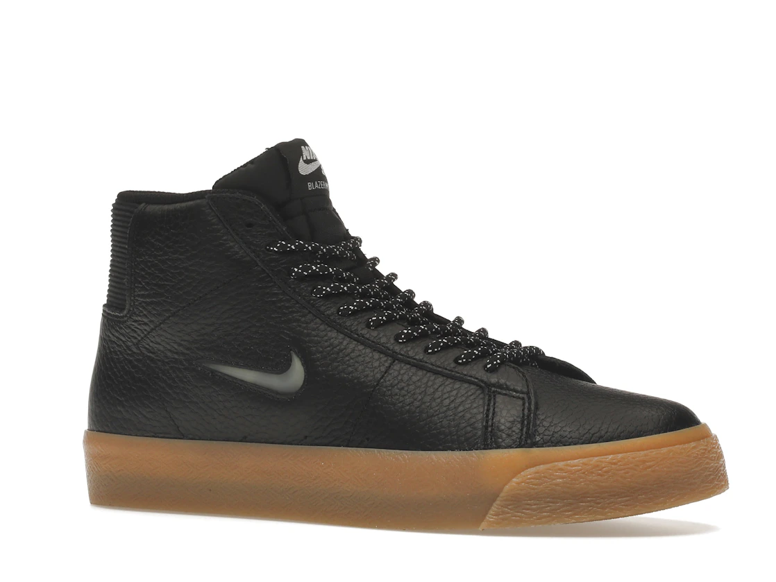 Vue 4 de Nike Zoom Blazer Mid Premium SB Black Gum Jewel