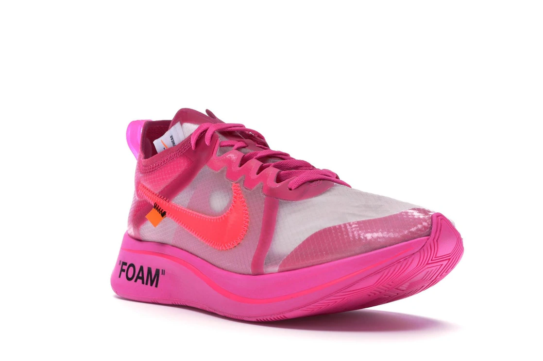 Vue 6 de Nike Zoom Fly Off-White Pink