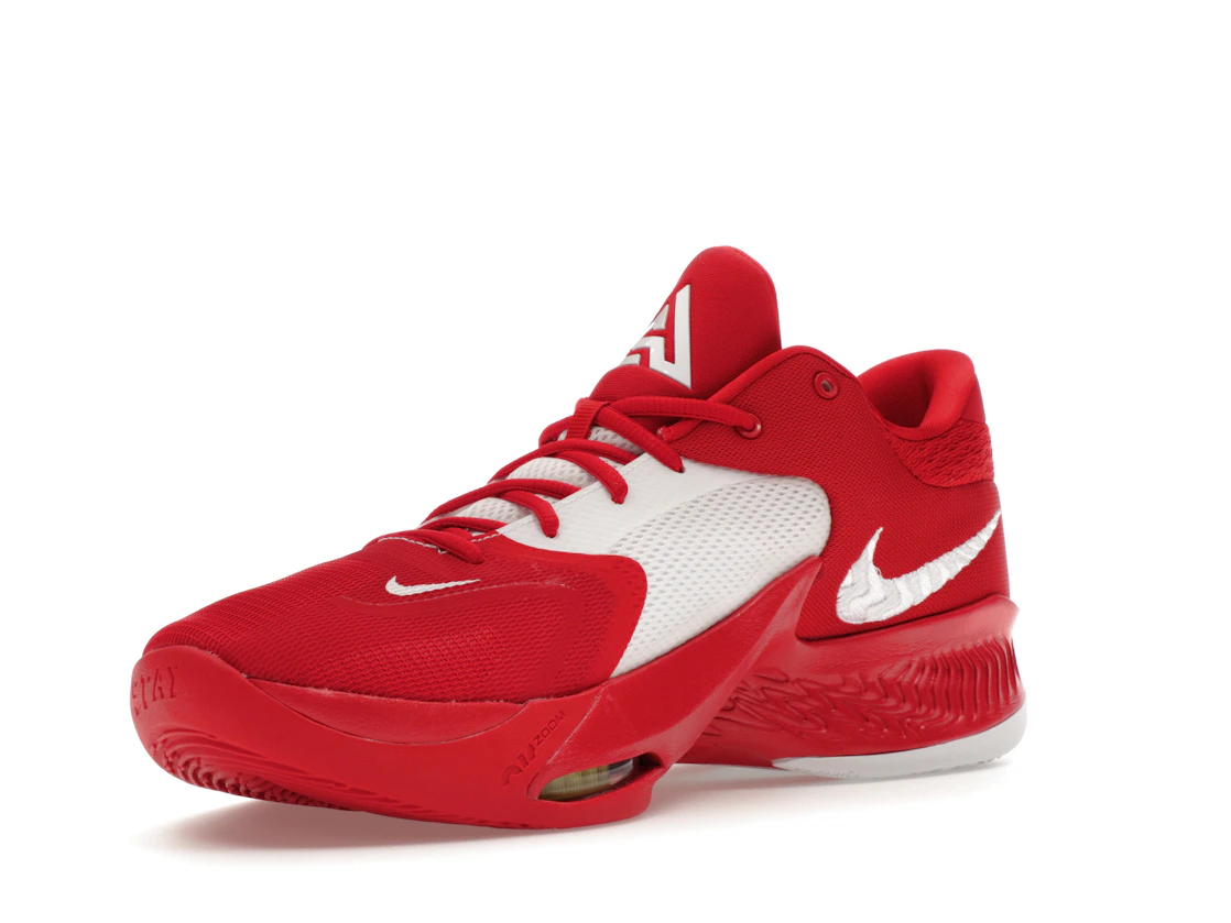 Vue 15 de Nike Zoom Freak 4 TB University Red White
