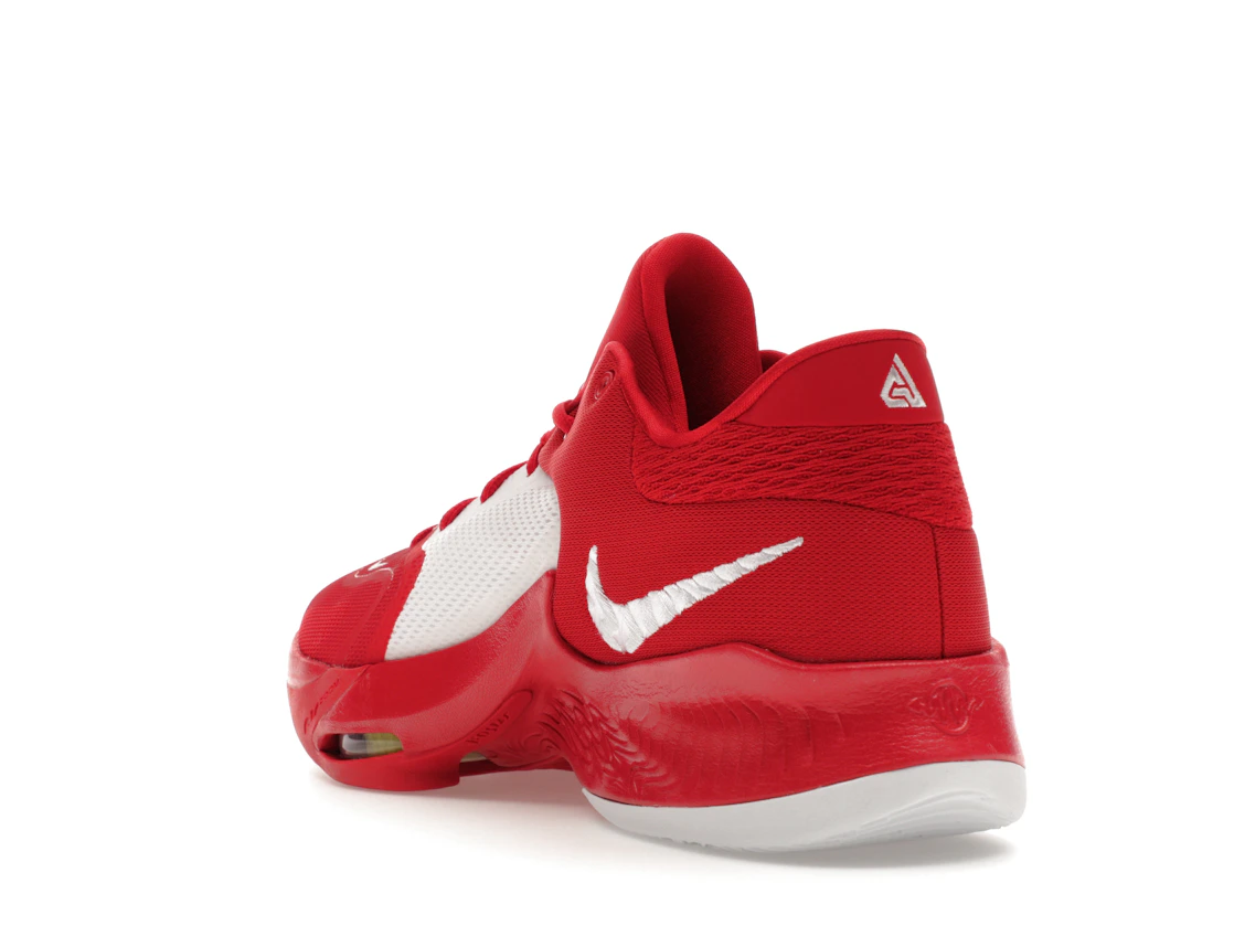 Vue 25 de Nike Zoom Freak 4 TB University Red White