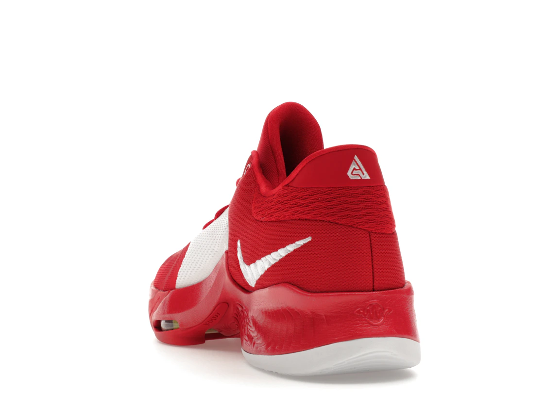 Vue 26 de Nike Zoom Freak 4 TB University Red White