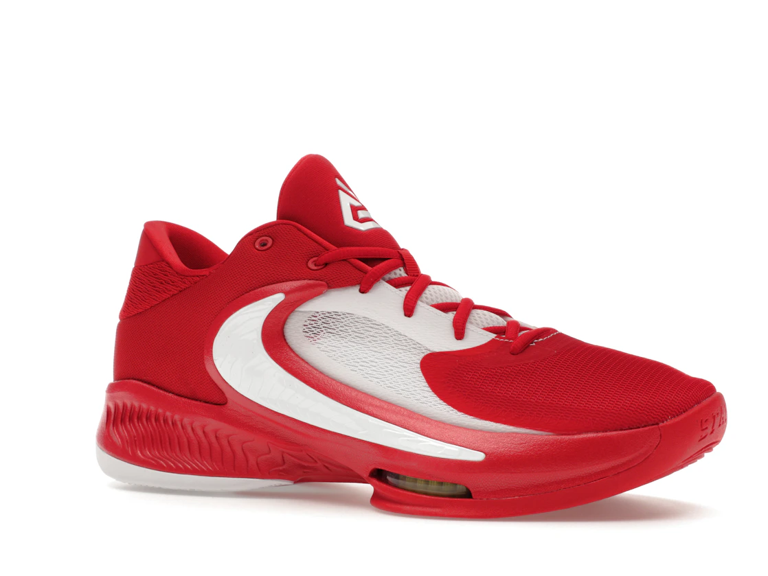 Vue 4 de Nike Zoom Freak 4 TB University Red White
