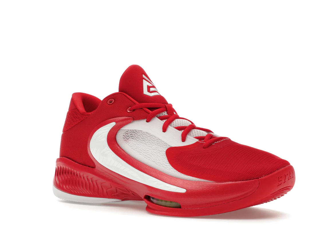 Vue 5 de Nike Zoom Freak 4 TB University Red White