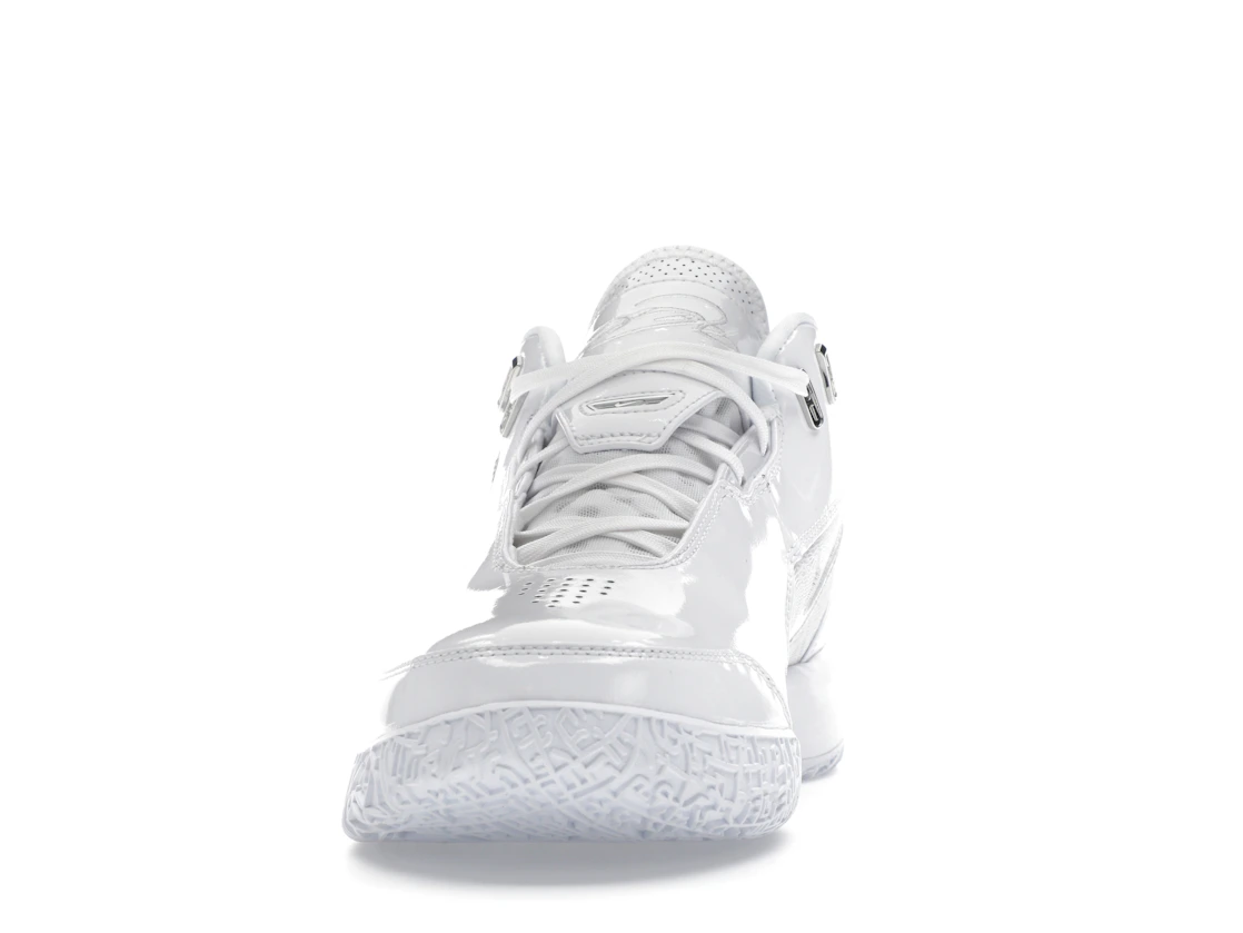 Vue 11 de Nike Zoom LeBron NXXT Gen AMPD White Silver