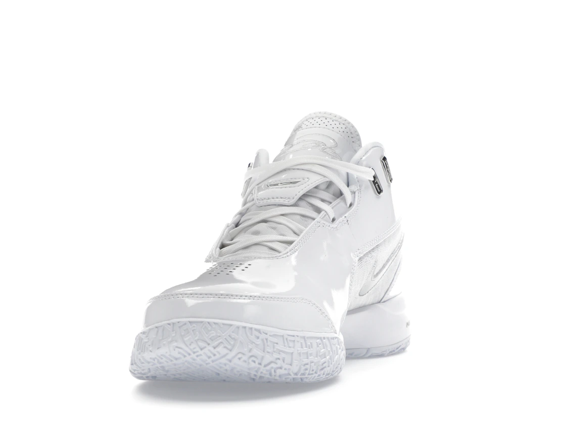 Vue 12 de Nike Zoom LeBron NXXT Gen AMPD White Silver
