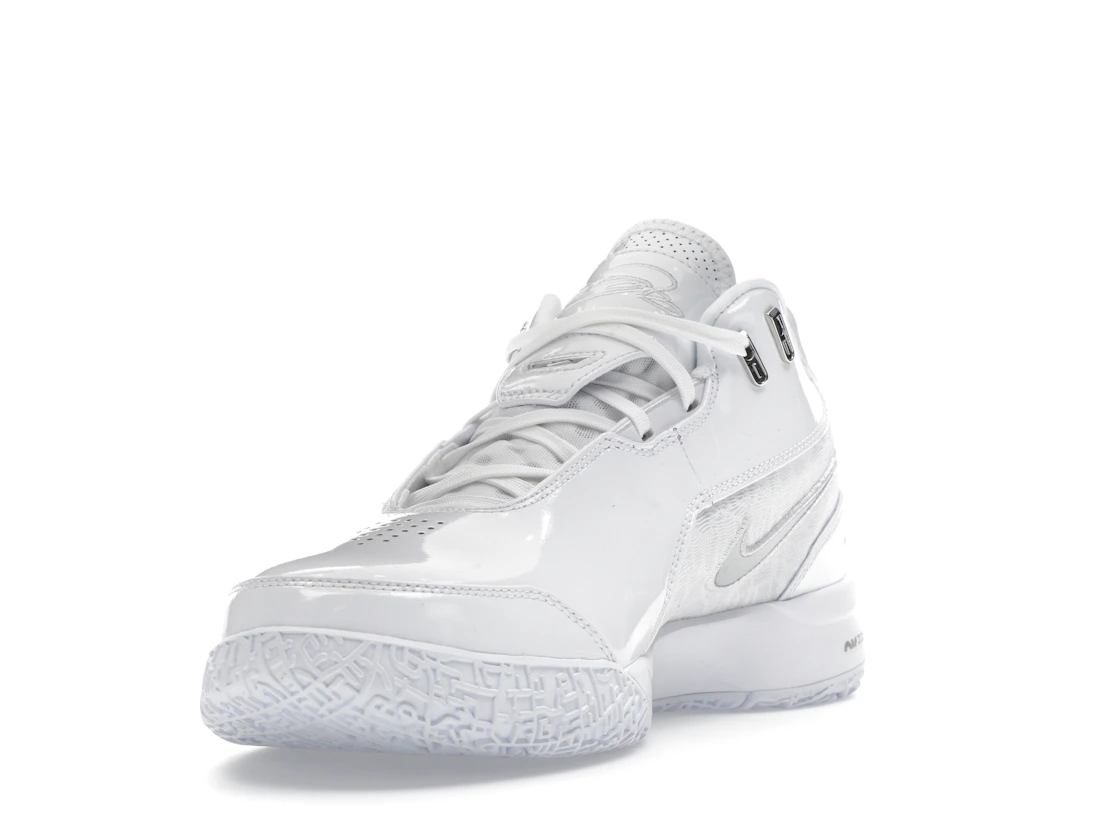 Vue 13 de Nike Zoom LeBron NXXT Gen AMPD White Silver