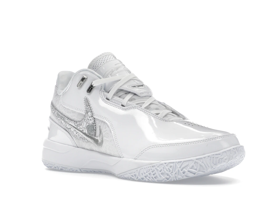 Vue 5 de Nike Zoom LeBron NXXT Gen AMPD White Silver