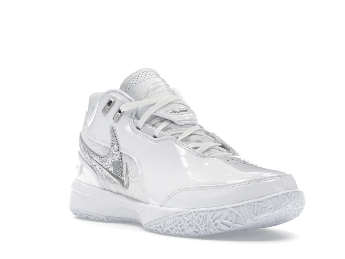 Vue 6 de Nike Zoom LeBron NXXT Gen AMPD White Silver