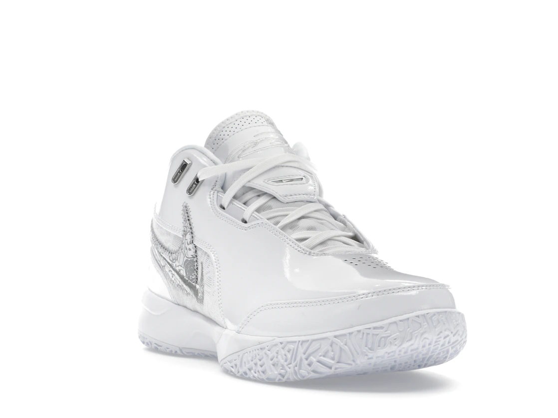 Vue 7 de Nike Zoom LeBron NXXT Gen AMPD White Silver
