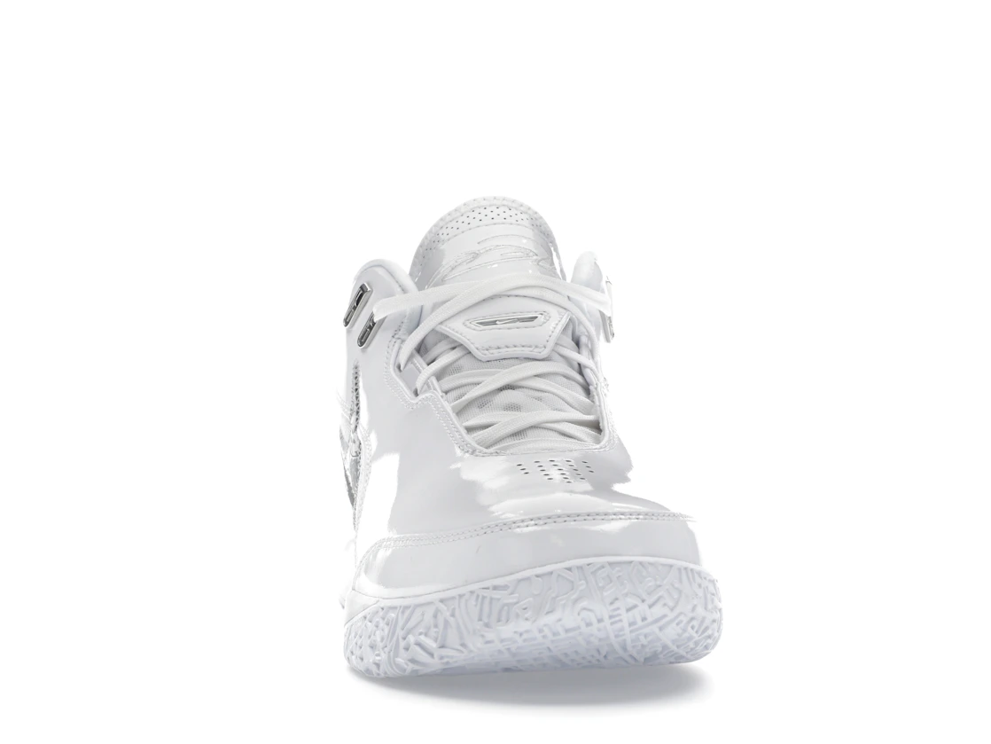 Vue 9 de Nike Zoom LeBron NXXT Gen AMPD White Silver
