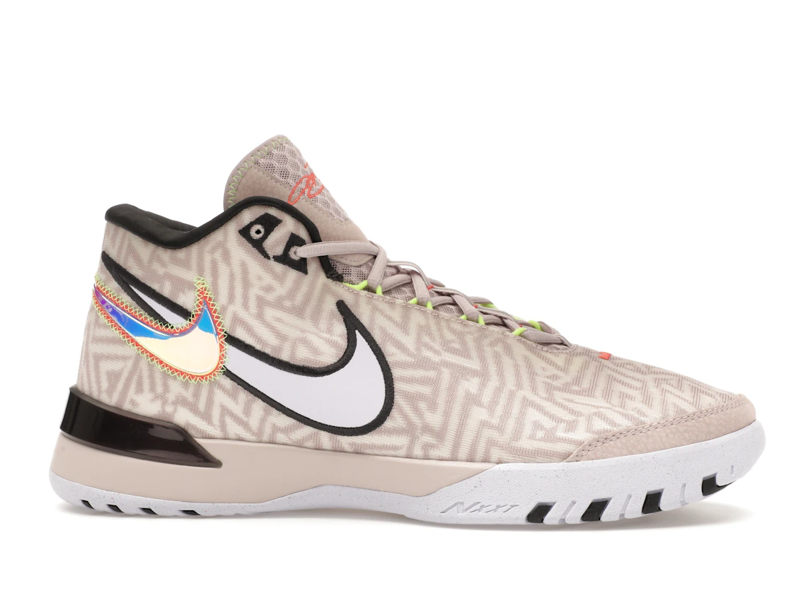Vue 2 de Nike Zoom LeBron NXXT Genisus Platinum Violet