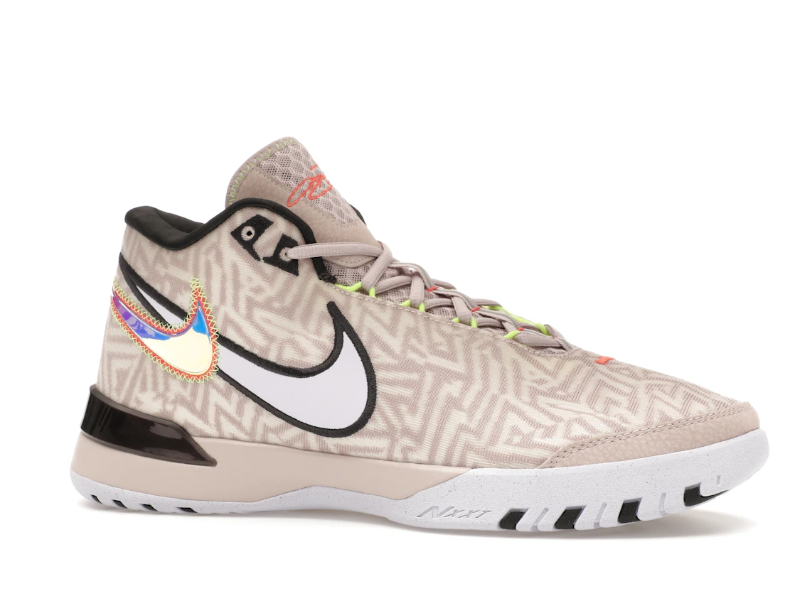Vue 3 de Nike Zoom LeBron NXXT Genisus Platinum Violet