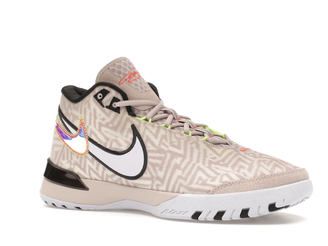Vue 4 de Nike Zoom LeBron NXXT Genisus Platinum Violet