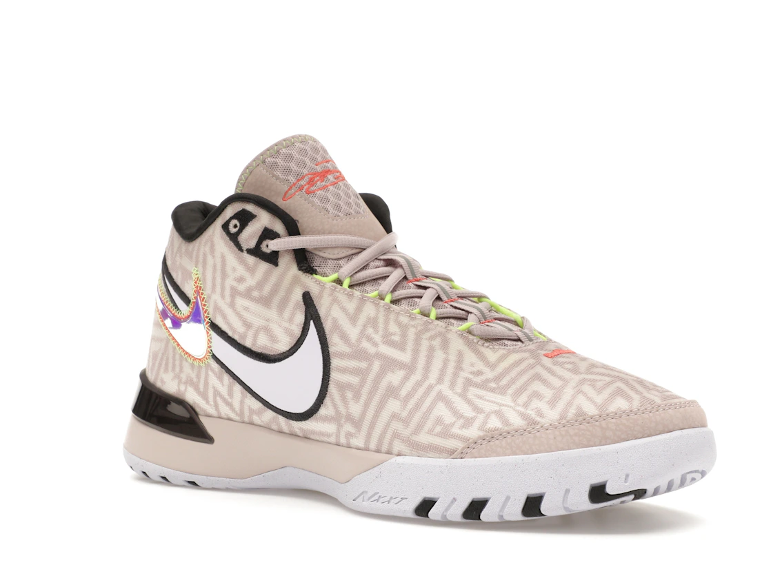 Vue 5 de Nike Zoom LeBron NXXT Genisus Platinum Violet