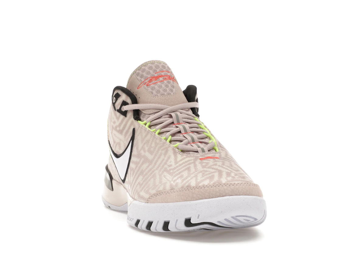 Vue 8 de Nike Zoom LeBron NXXT Genisus Platinum Violet