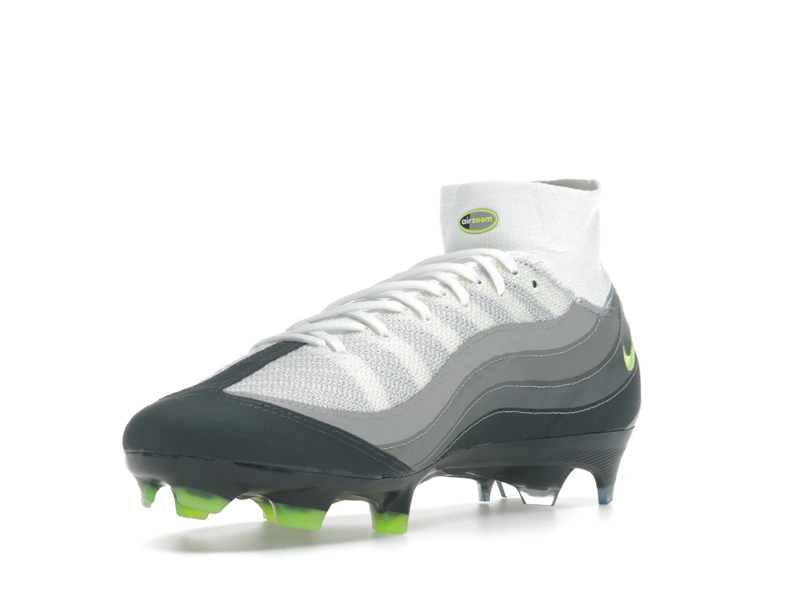 Vue 14 de Nike Zoom Mercurial Superfly 10 Elite SE FG Air Max 95 Neon