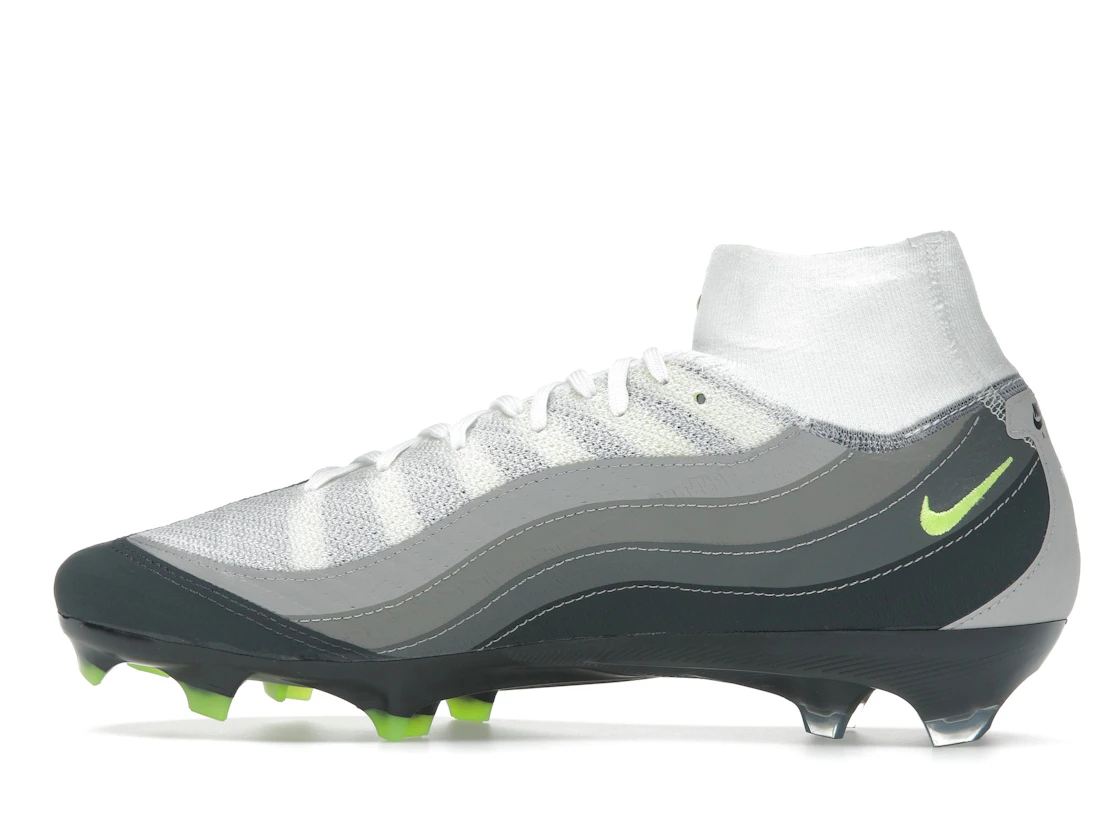 Vue 20 de Nike Zoom Mercurial Superfly 10 Elite SE FG Air Max 95 Neon