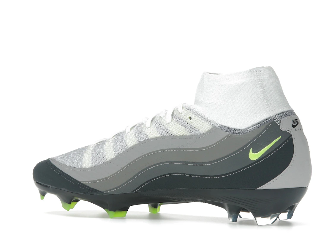 Vue 22 de Nike Zoom Mercurial Superfly 10 Elite SE FG Air Max 95 Neon