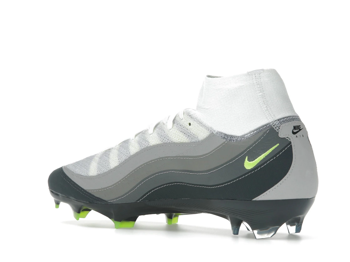 Vue 23 de Nike Zoom Mercurial Superfly 10 Elite SE FG Air Max 95 Neon