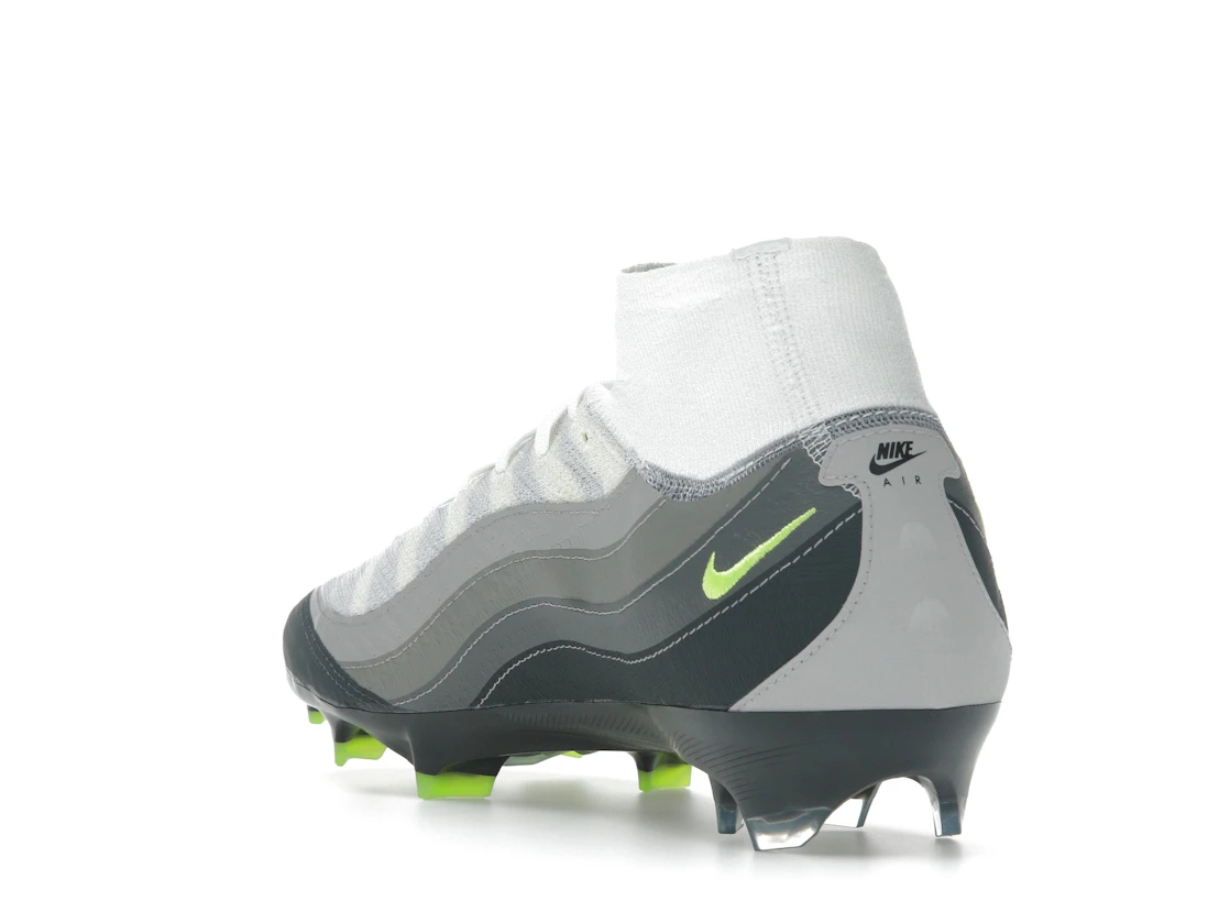 Vue 25 de Nike Zoom Mercurial Superfly 10 Elite SE FG Air Max 95 Neon