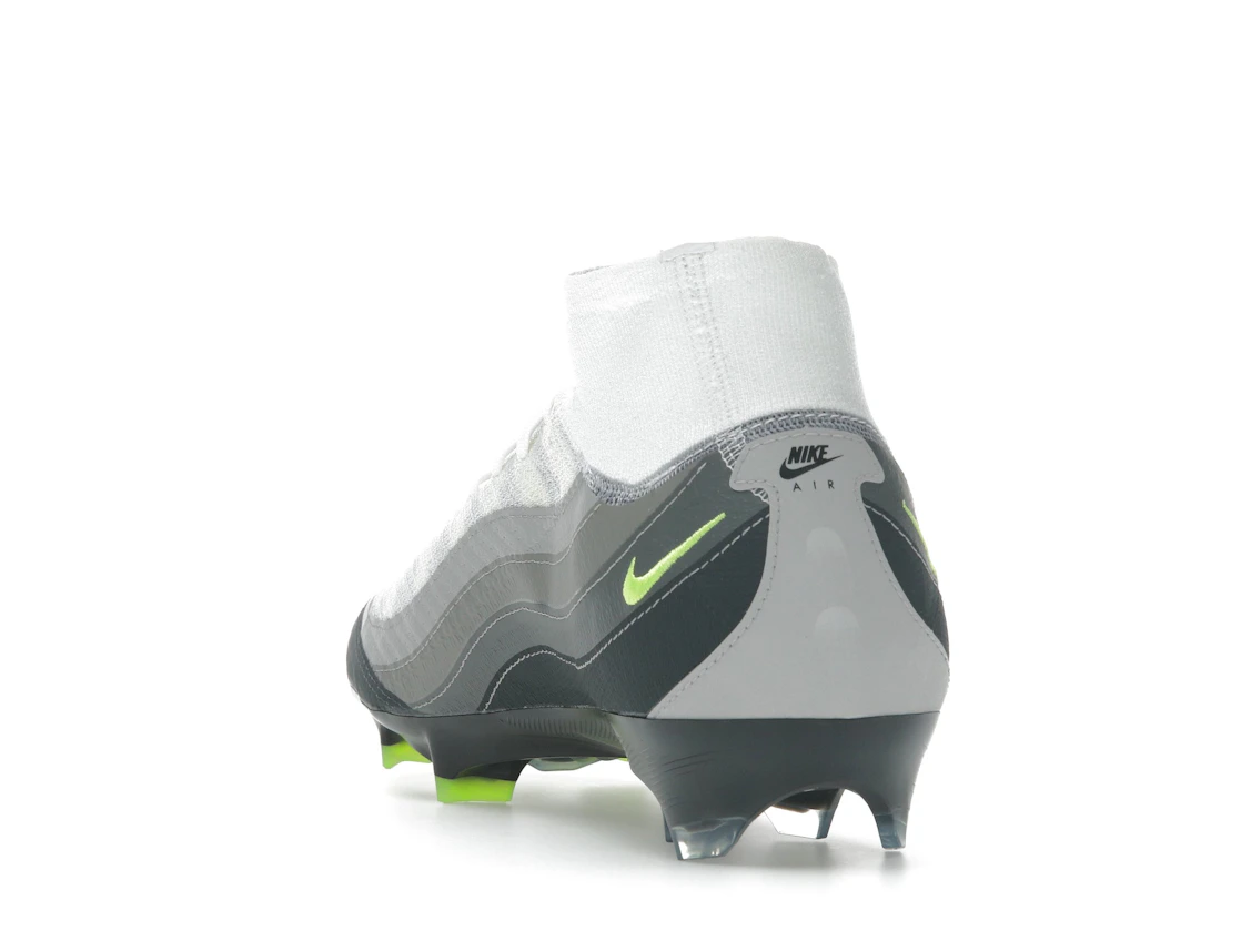 Vue 26 de Nike Zoom Mercurial Superfly 10 Elite SE FG Air Max 95 Neon