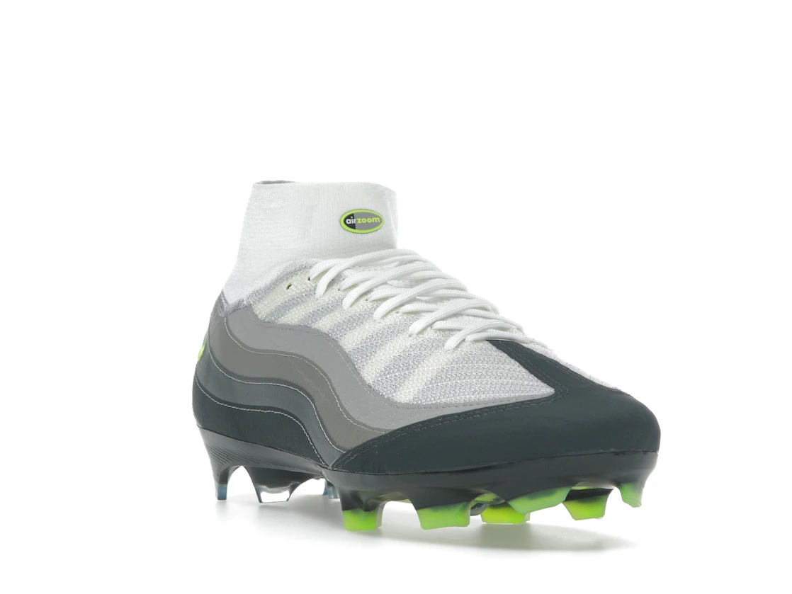 Vue 7 de Nike Zoom Mercurial Superfly 10 Elite SE FG Air Max 95 Neon