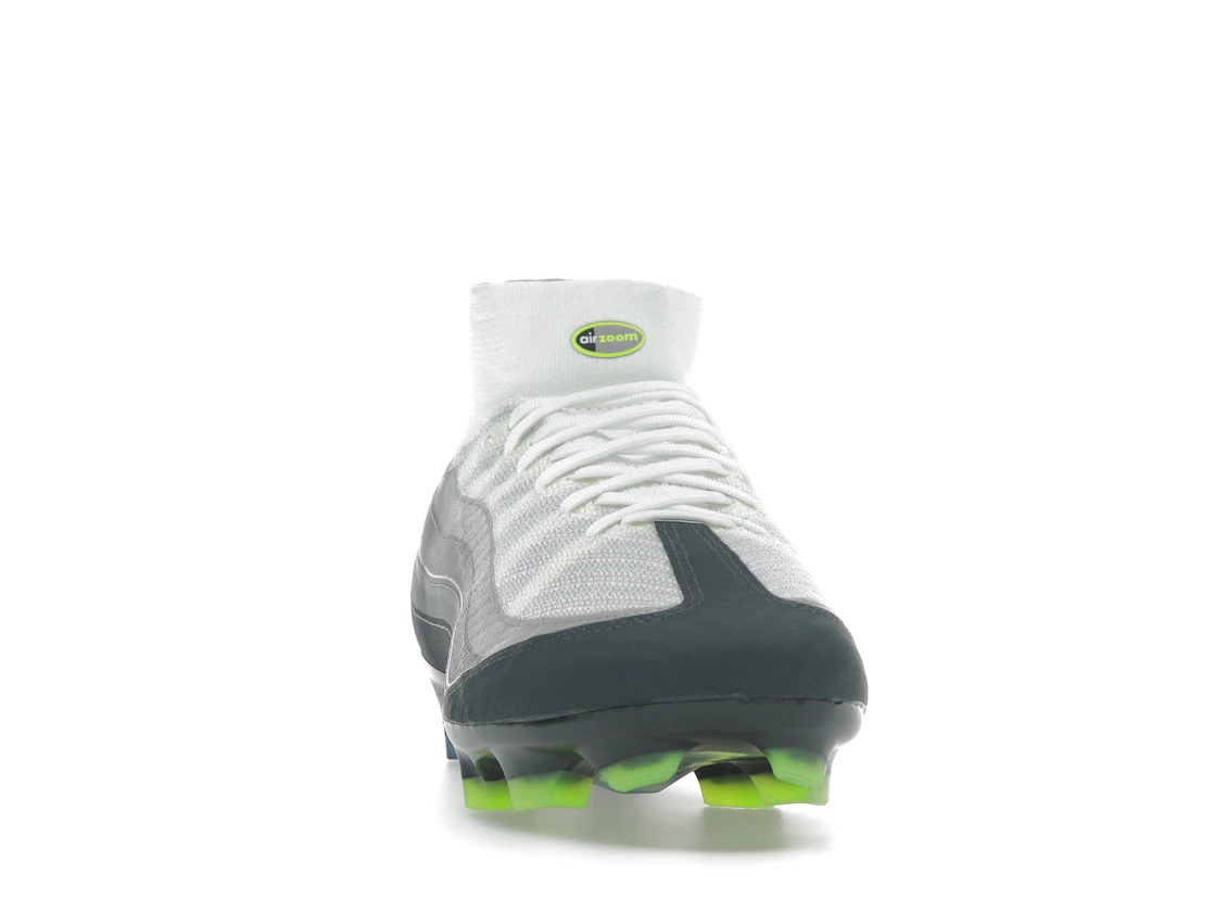 Vue 9 de Nike Zoom Mercurial Superfly 10 Elite SE FG Air Max 95 Neon