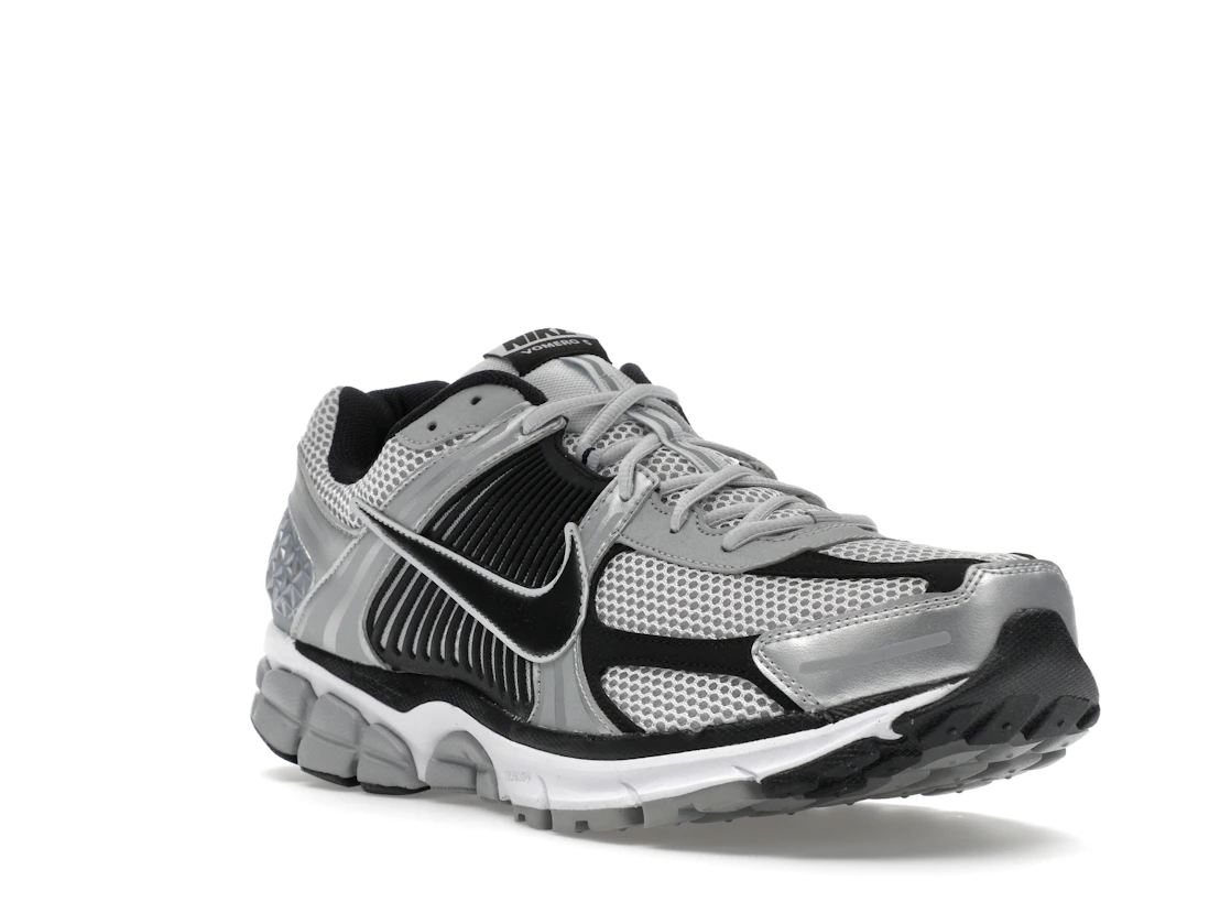 Vue 6 de Nike Zoom Vomero 5 Metallic Silver Black